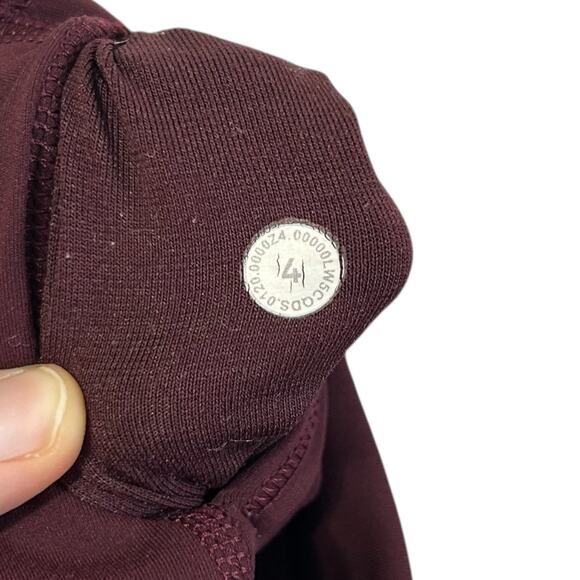 lululemon athletica Burgundy Leggings - Picture 4 of 4